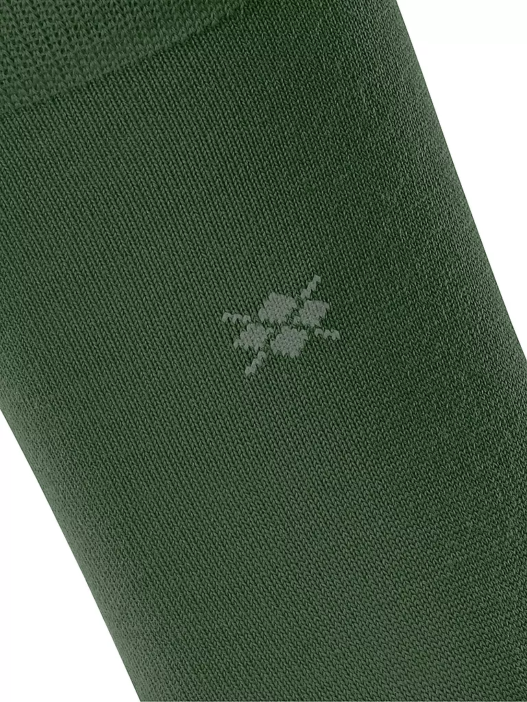 BURLINGTON | Damen Socken BLOOMSBURY 36-41 asparagus | dunkelgrün