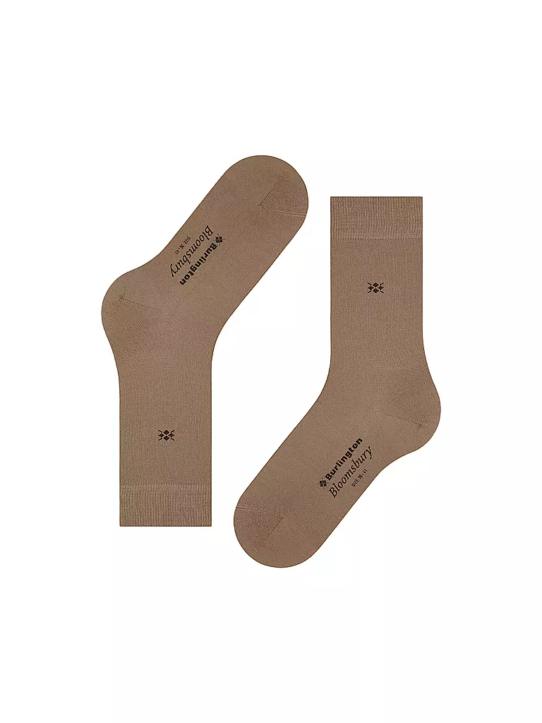 BURLINGTON | Damen Socken BLOOMSBURY 36-41 camel | camel