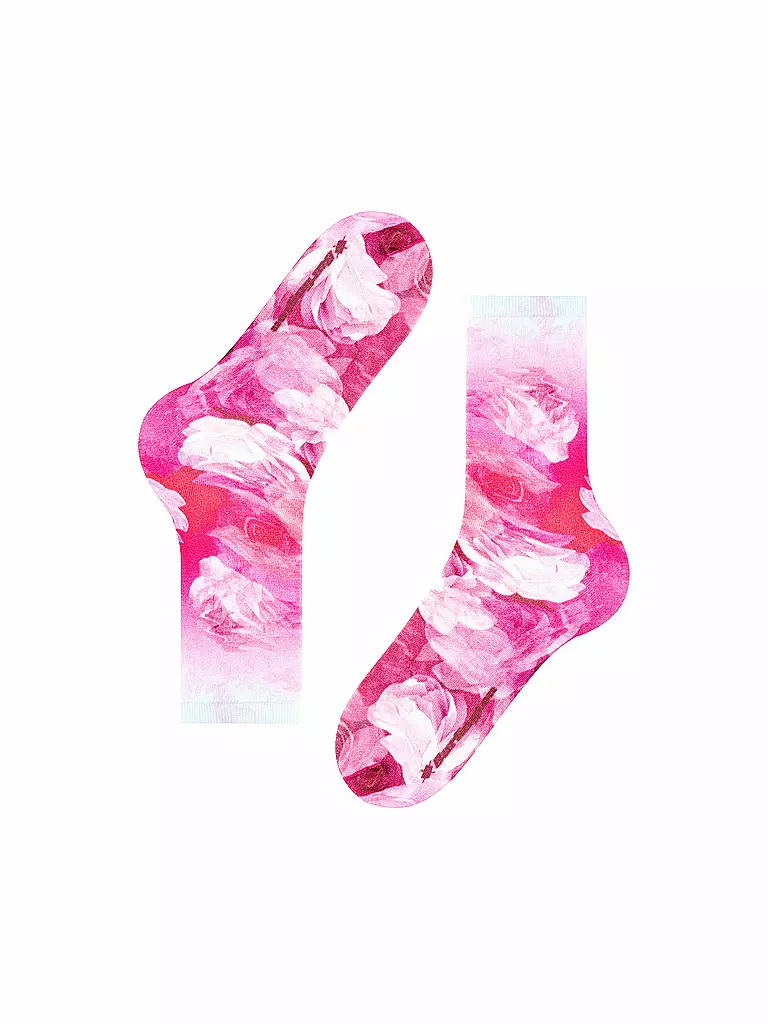 BURLINGTON | Damen Socken Blurry Rose 36-41 Gloss | pink