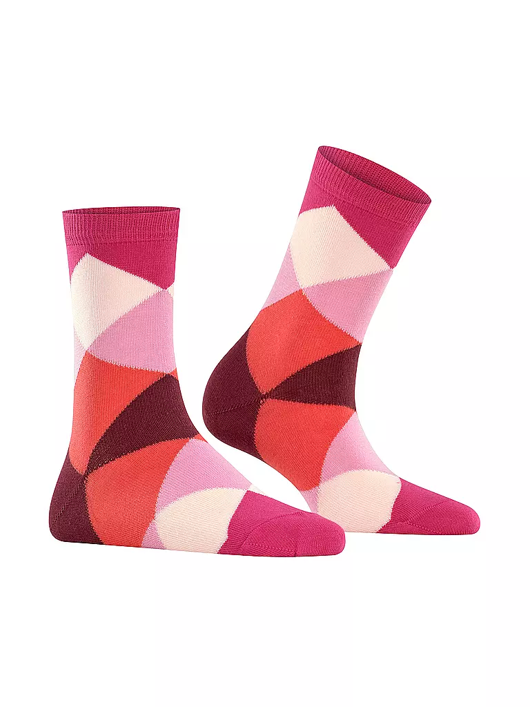 BURLINGTON | Damen Socken BONNIE 36-41 fuchsia | rosa