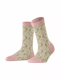 BURLINGTON | Damen Socken COTTAGE KNIT 36-41 country | beige