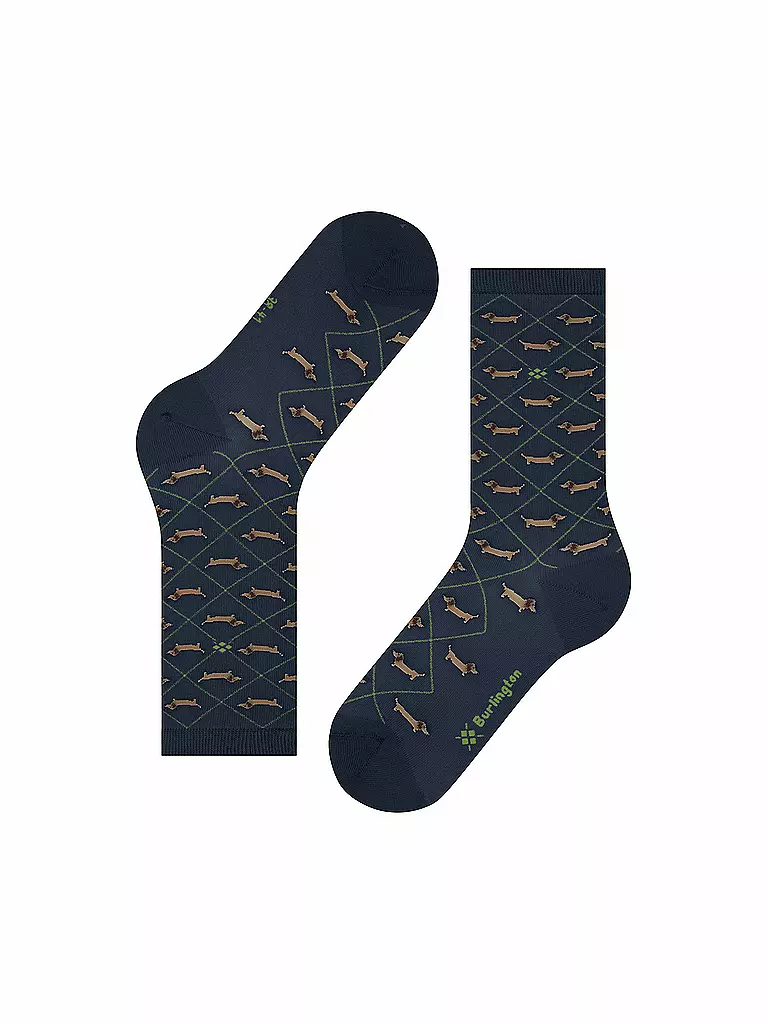 BURLINGTON | Damen Socken DACHSHUND 36-41 marine | blau