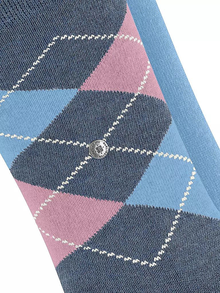BURLINGTON | Damen Socken EVERYDAY 2-er Pkg 36-41  denim mel | blau