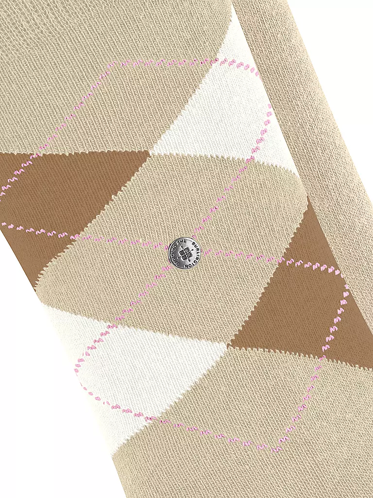 BURLINGTON | Damen Socken EVERYDAY 2-er Pkg 36-41 cream | dunkelrot