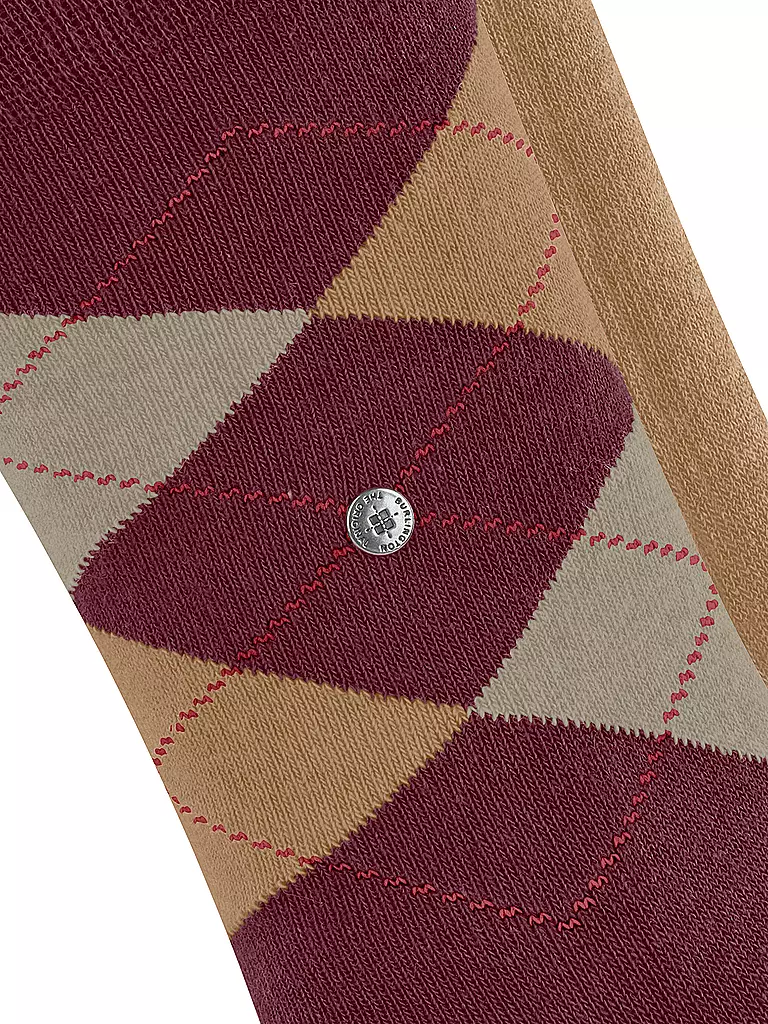 BURLINGTON | Damen Socken EVERYDAY 2-er Pkg 36-41 wine | beige