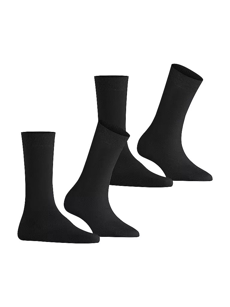 BURLINGTON | Damen Socken EVERYDAY 2-er Pkg. 36-41 black | blau