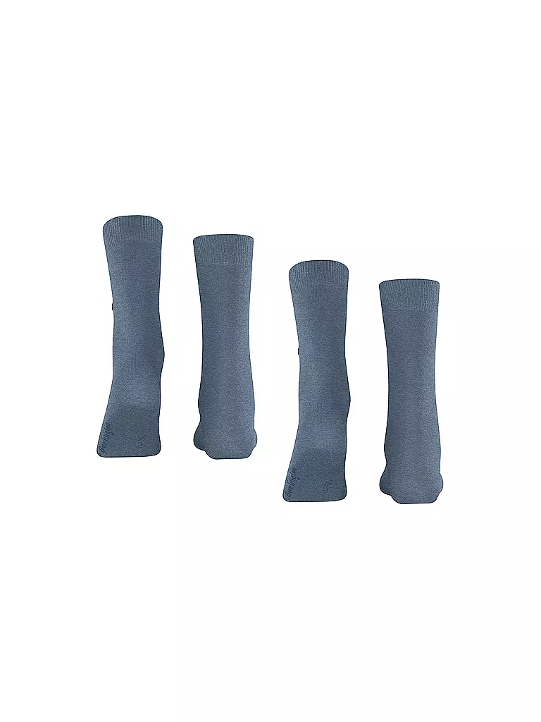BURLINGTON | Damen Socken EVERYDAY 2-er Pkg. 36-41 light denim | blau