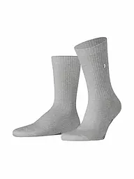 BURLINGTON | Damen Socken FLEET STREET 36-41 black | hellgrau