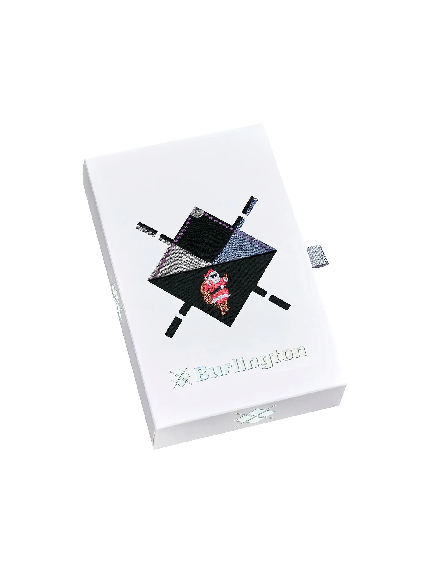 BURLINGTON | Damen Socken Geschenkebox 2er Pkg 36-41 EVERYDAY X-MAS BOX sortiment | schwarz