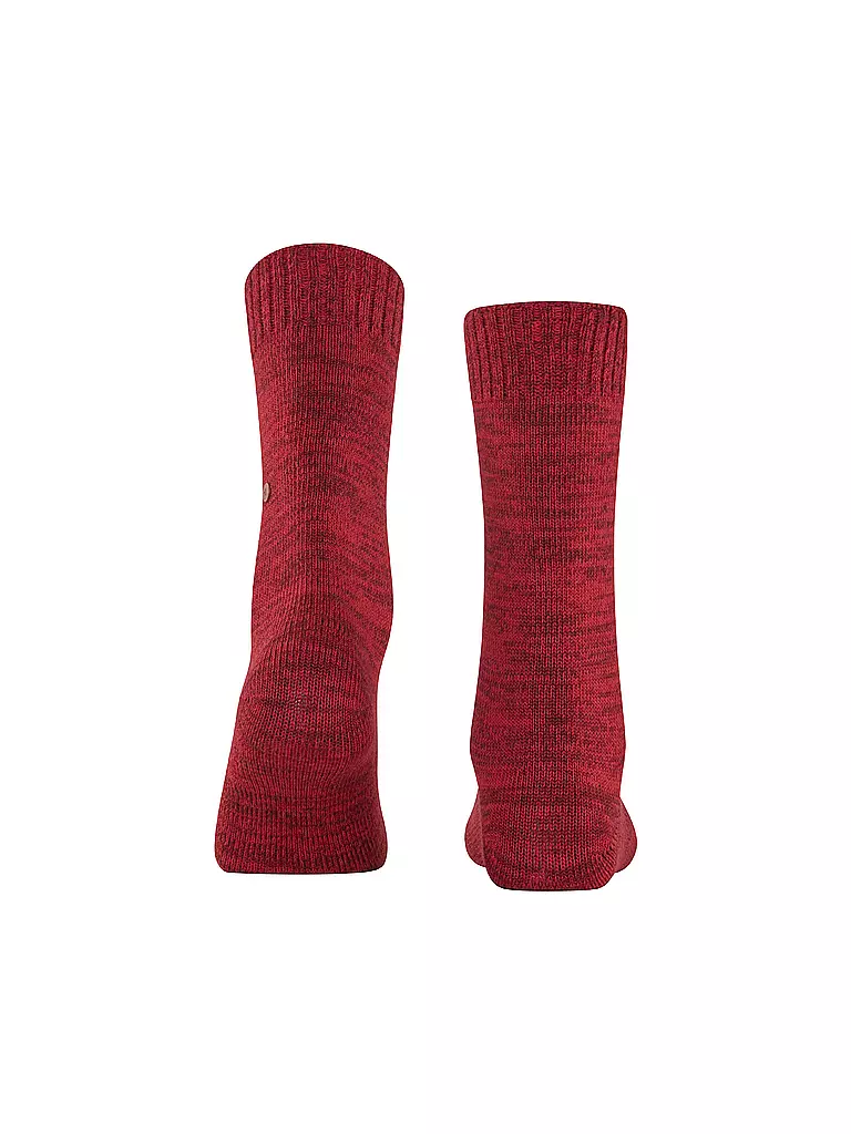 BURLINGTON | Damen Socken KNITTINGHAM 36-41 claret | dunkelrot
