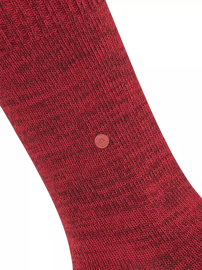 BURLINGTON | Damen Socken KNITTINGHAM 36-41 claret | dunkelrot