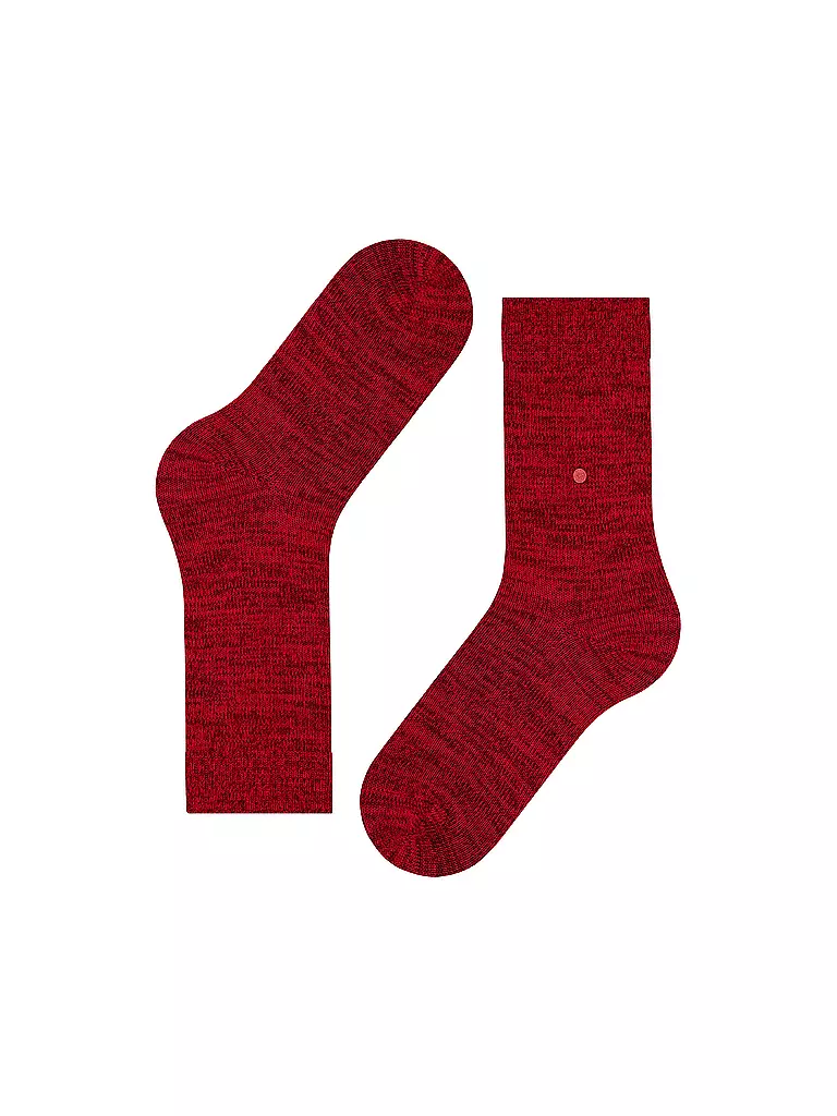 BURLINGTON | Damen Socken KNITTINGHAM 36-41 claret | dunkelrot