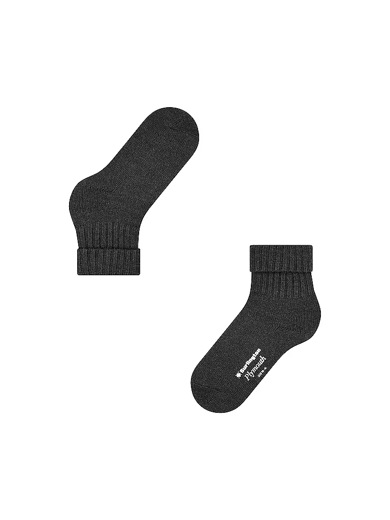 BURLINGTON | Damen Socken PLYMOUTH 36-41 anthra mel | rosa