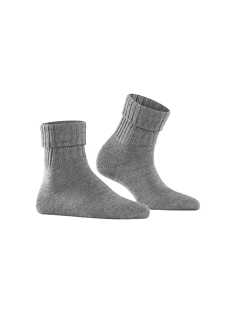 BURLINGTON | Damen Socken PLYMOUTH 36-41 dark grey | grau