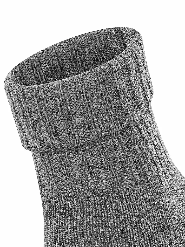 BURLINGTON | Damen Socken PLYMOUTH 36-41 dark grey | creme