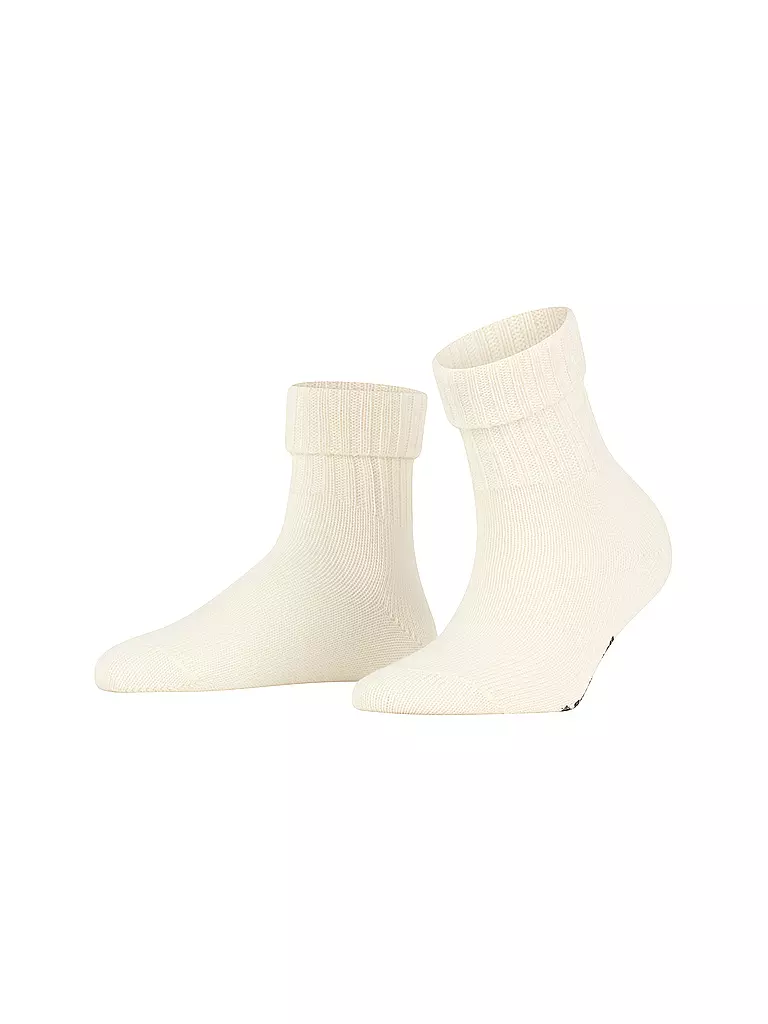 BURLINGTON | Damen Socken PLYMOUTH 36-41 woolwhite | creme