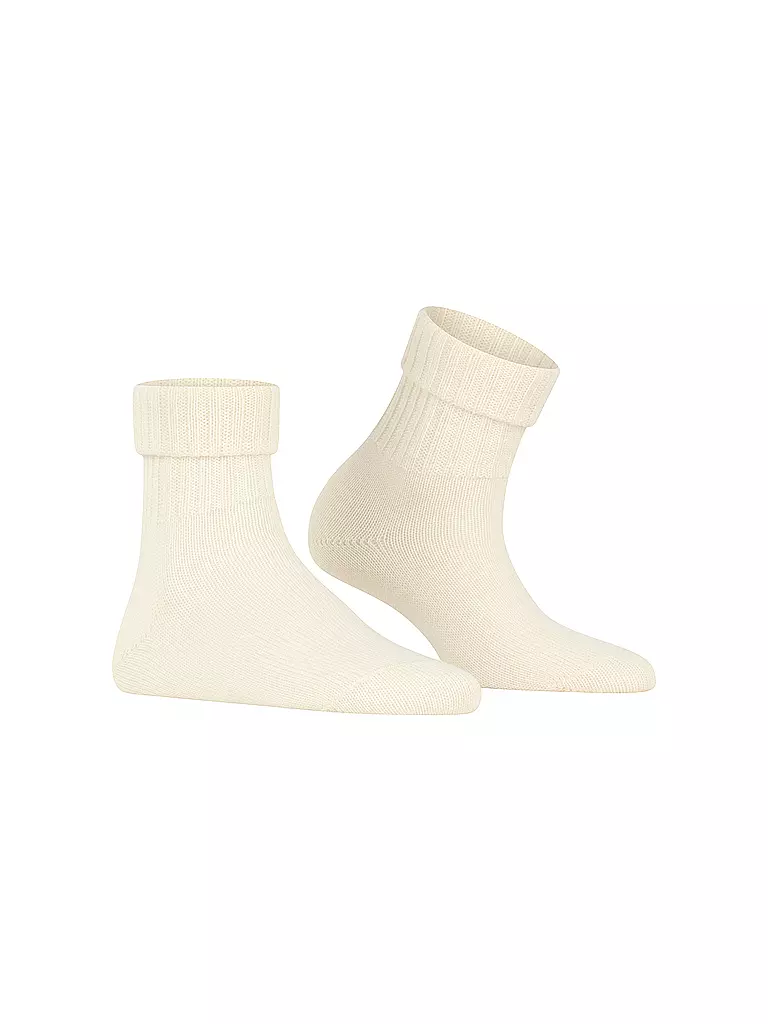 BURLINGTON | Damen Socken PLYMOUTH 36-41 woolwhite | creme