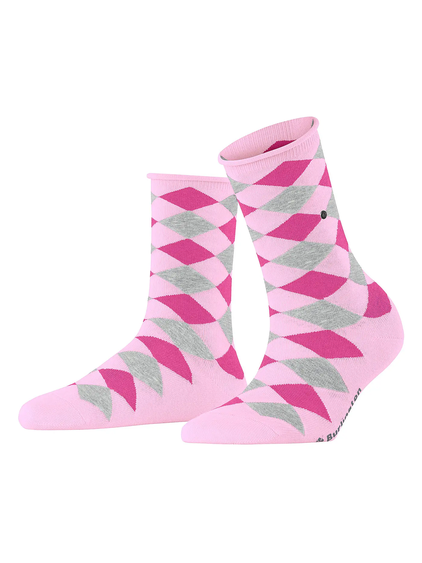 BURLINGTON | Damen Socken SANDY 36-41 black | rosa