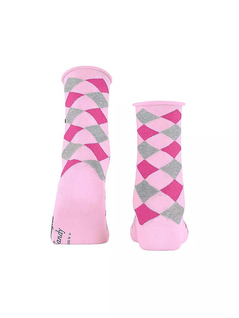 BURLINGTON | Damen Socken SANDY 36-41 sporty rose | schwarz