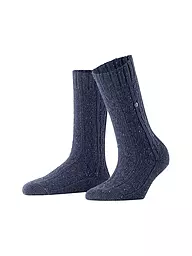 BURLINGTON | Damen Socken TWEED TALES 36-41 marine | blau