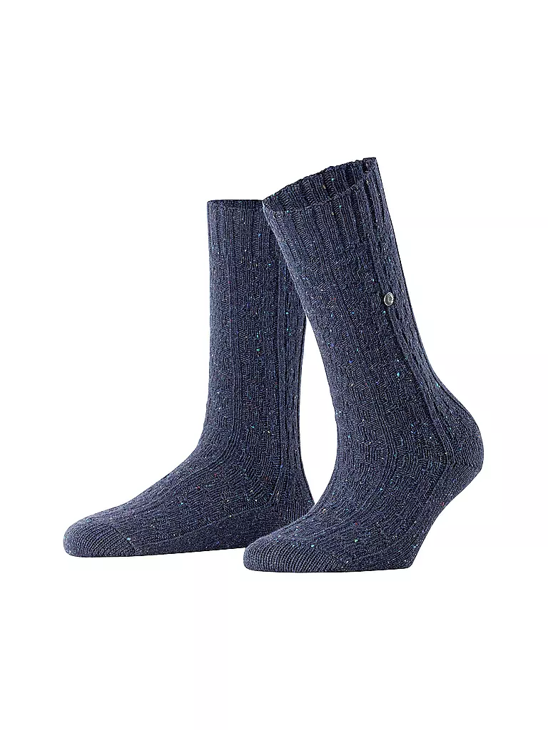 BURLINGTON | Damen Socken TWEED TALES 36-41 marine | blau