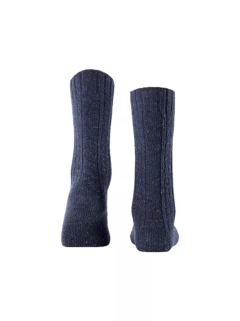 BURLINGTON | Damen Socken TWEED TALES 36-41 marine | blau