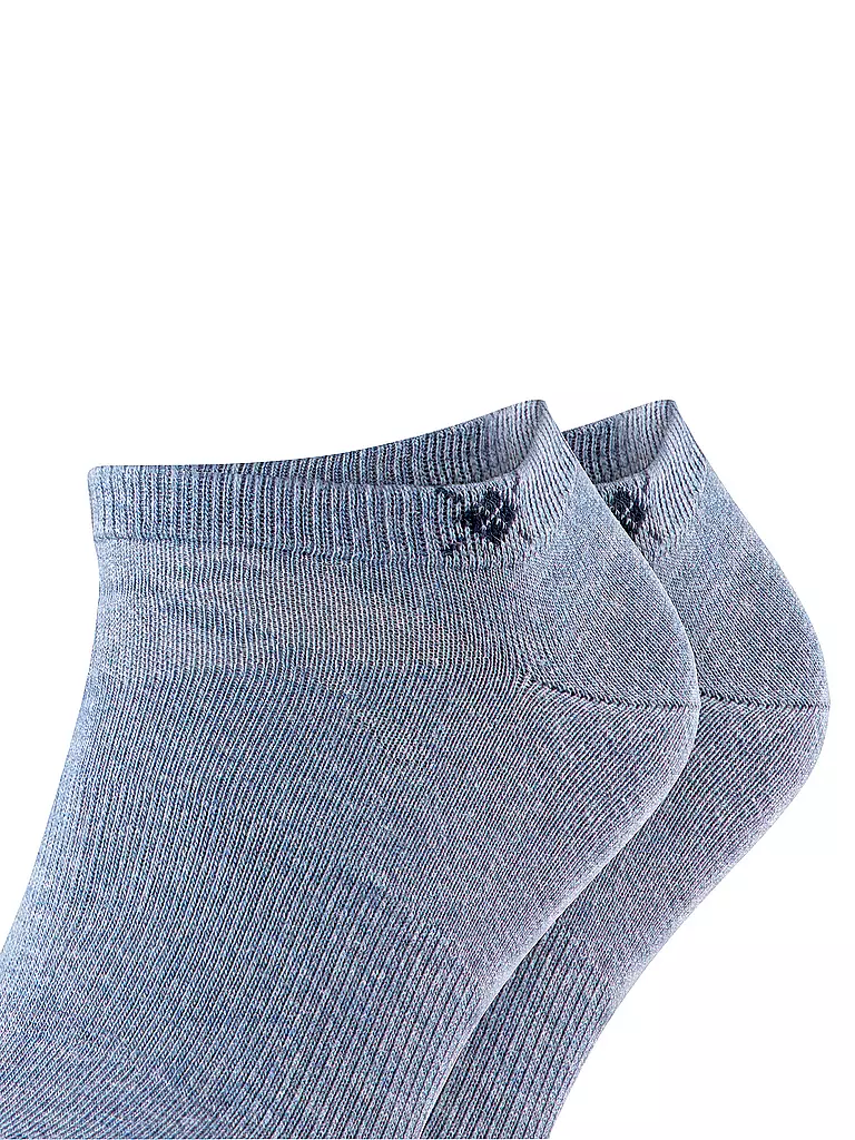 BURLINGTON | Herren Sneaker Socken EVERYDAY 2-er Pkg. 40-46 light jean | olive
