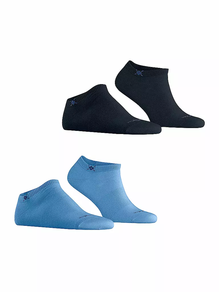BURLINGTON | Herren Sneaker Socken EVERYDAY 2-er Pkg. 40-46 marina | olive