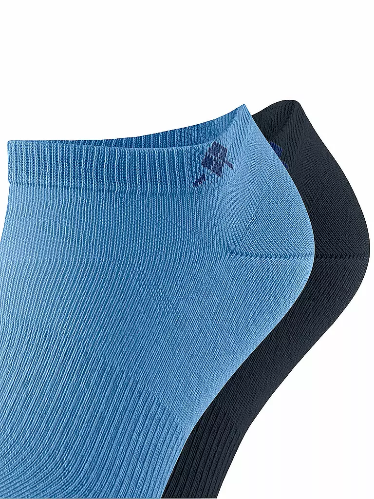 BURLINGTON | Herren Sneaker Socken EVERYDAY 2-er Pkg. 40-46 marina | olive
