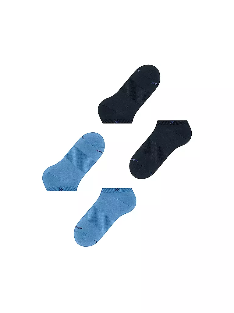 BURLINGTON | Herren Sneaker Socken EVERYDAY 2-er Pkg. 40-46 marina | olive
