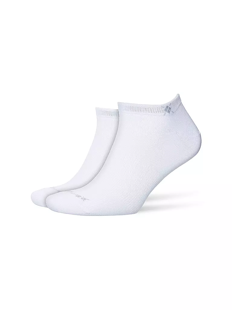 BURLINGTON | Herren Sneaker Socken EVERYDAY 2-er Pkg. 40-46 white | weiss