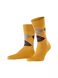 BURLINGTON | Herren Socken MANCHESTER 40-46 nblue / pacific | gelb