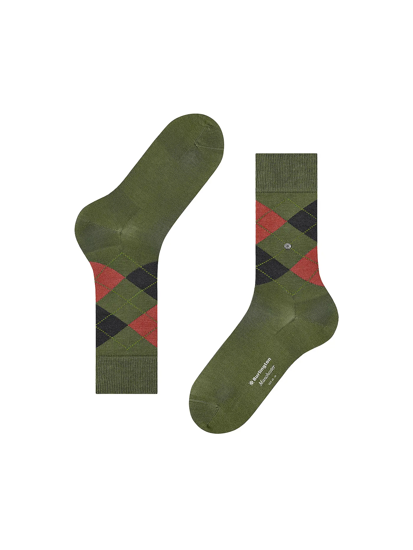 BURLINGTON | Herren Socken 40-46 MANCHESTER flourite | olive