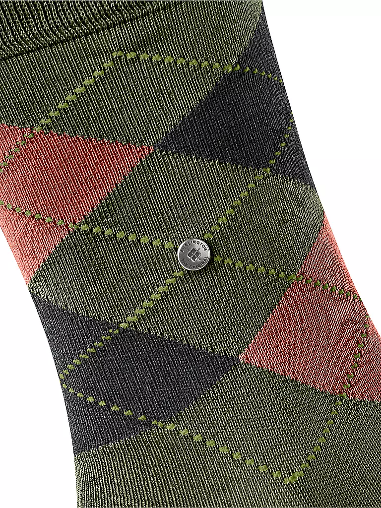 BURLINGTON | Herren Socken 40-46 MANCHESTER flourite | olive