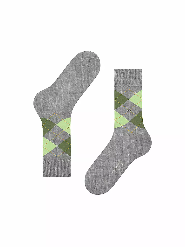 BURLINGTON | Herren Socken 40-46 MANCHESTER light grey | camel