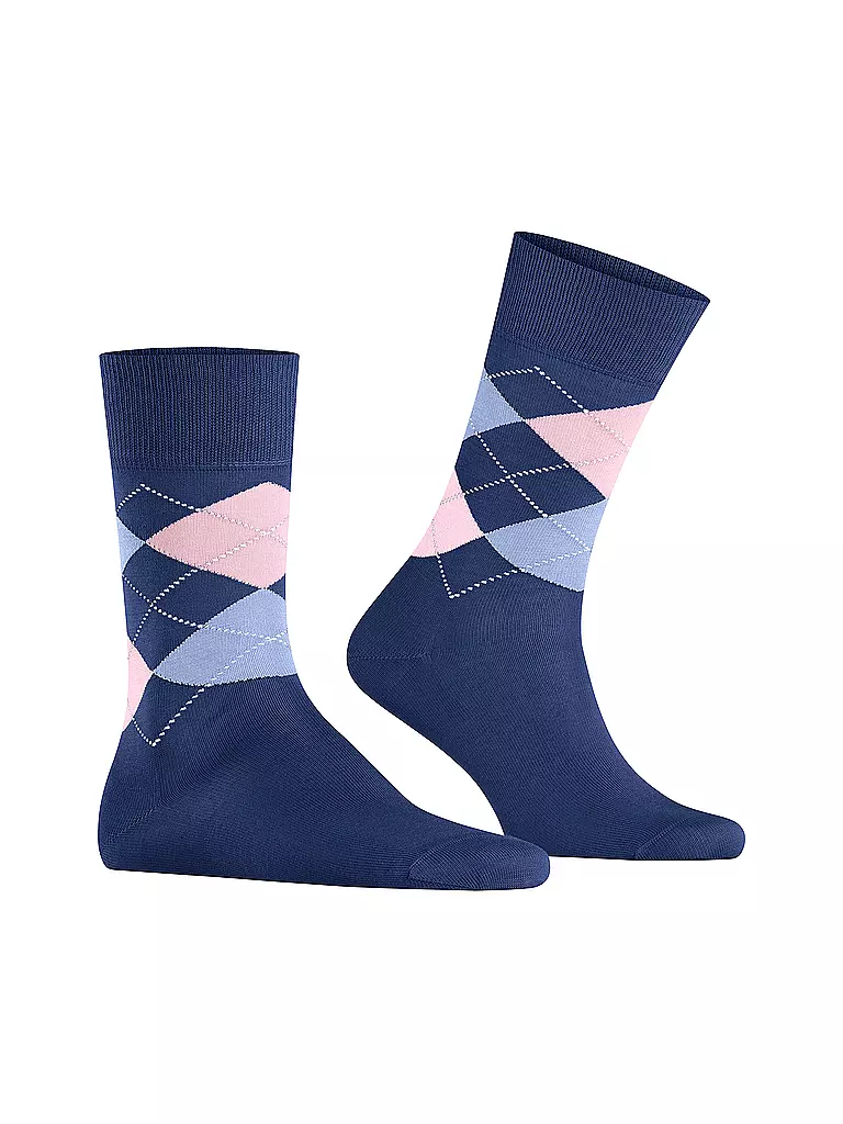 BURLINGTON | Herren Socken 40-46 MANCHESTER night blue | hellgrau