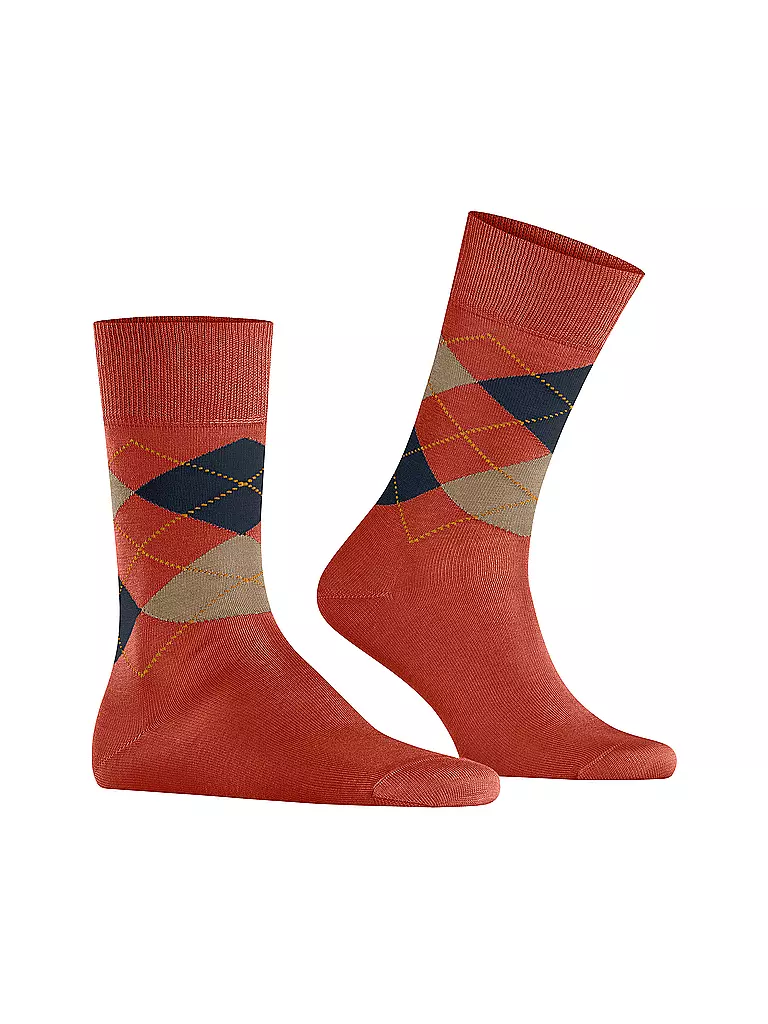 BURLINGTON | Herren Socken 40-46 MANCHESTER orange | orange