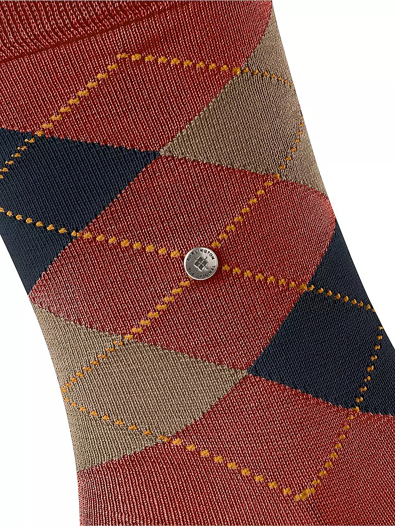 BURLINGTON | Herren Socken 40-46 MANCHESTER orange | orange