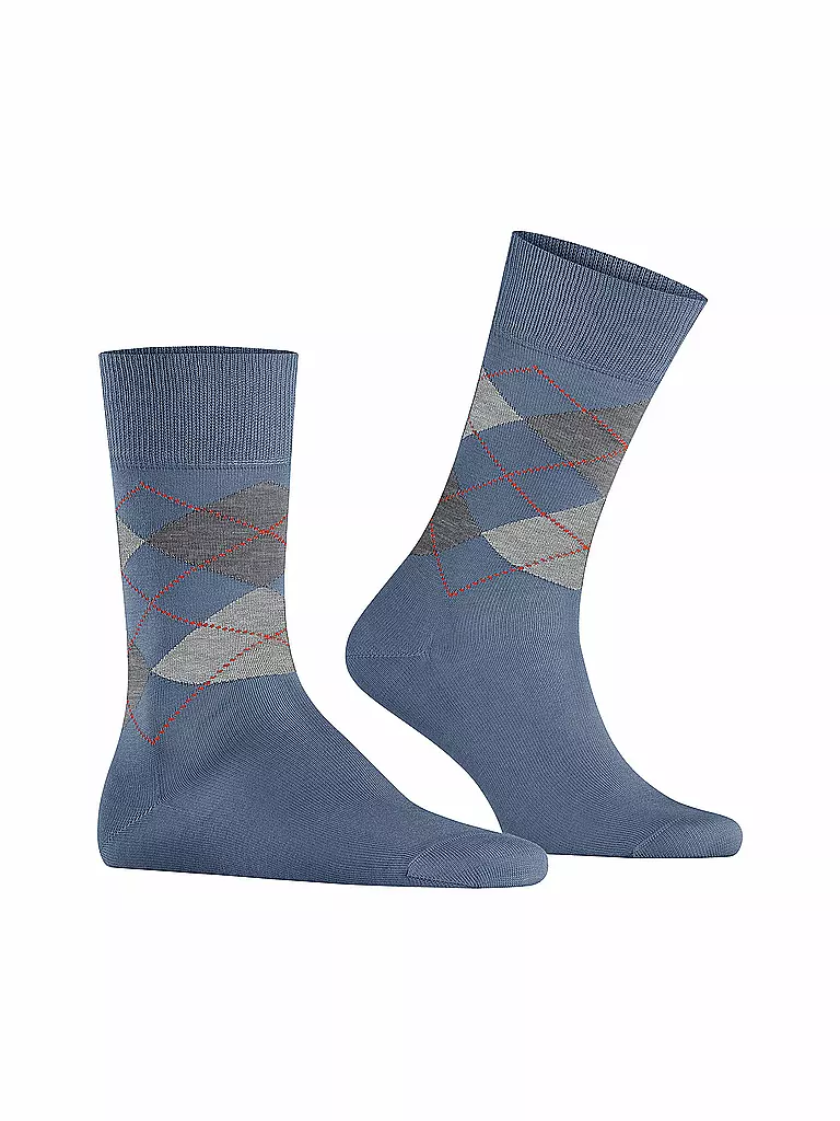 BURLINGTON | Herren Socken 40-46 MANCHESTER rittersporn | blau