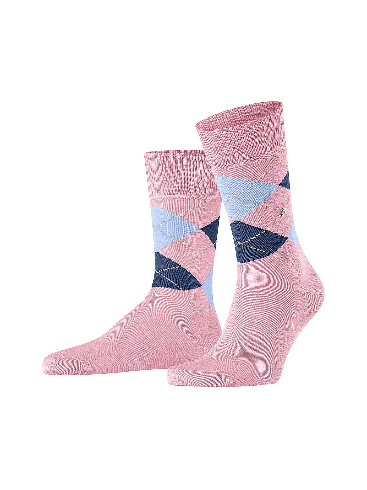 BURLINGTON | Herren Socken 40-46 MANCHESTER black | rosa