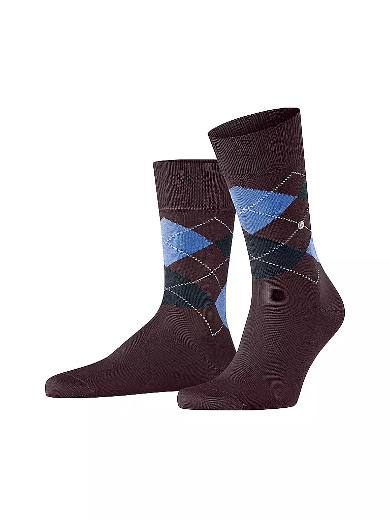 BURLINGTON | Herren Socken 40-46 MANCHESTER tangerine bluestone | beere