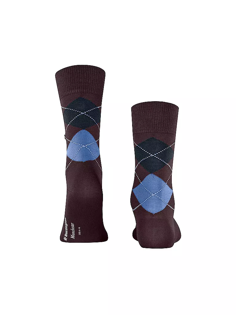BURLINGTON | Herren Socken 40-46 MANCHESTER tangerine bluestone | beere