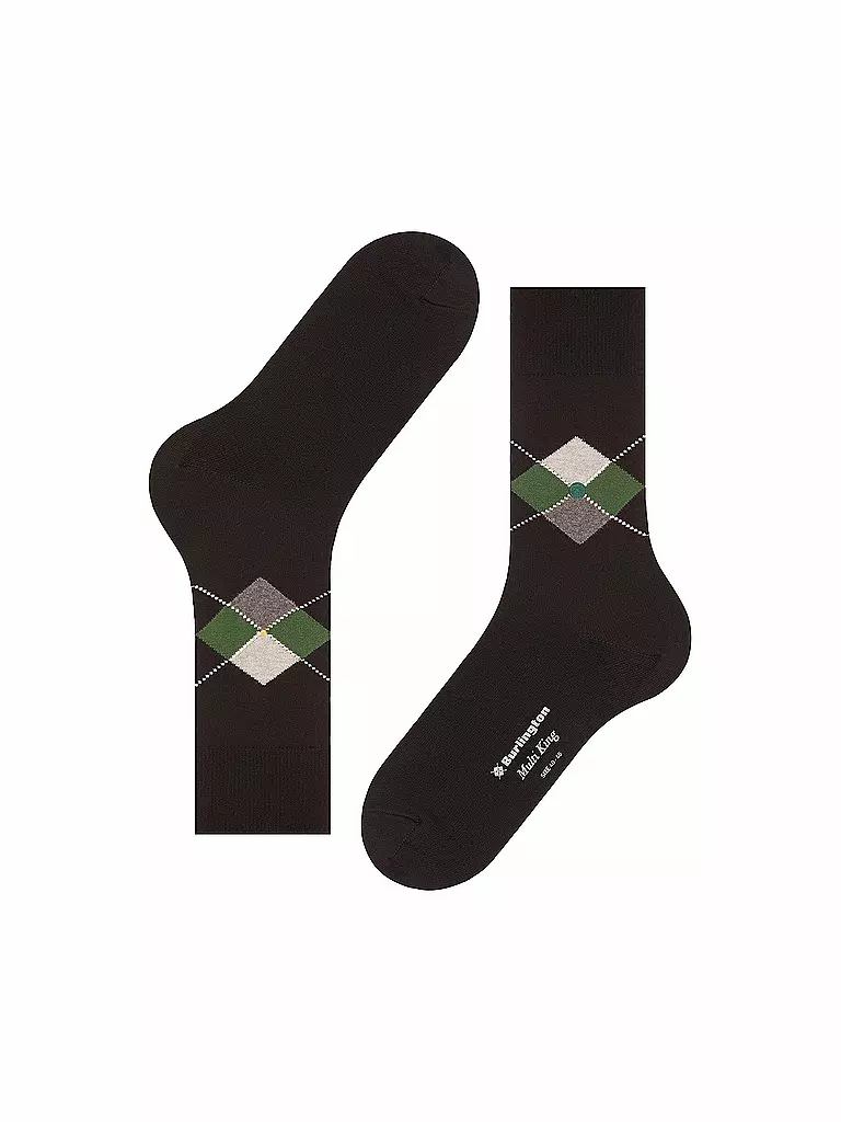 BURLINGTON | Herren Socken 40-46 MULTI KING black  | schwarz