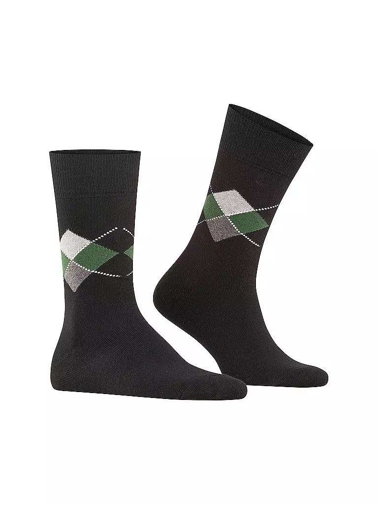 BURLINGTON | Herren Socken 40-46 MULTI KING black | hellgrau