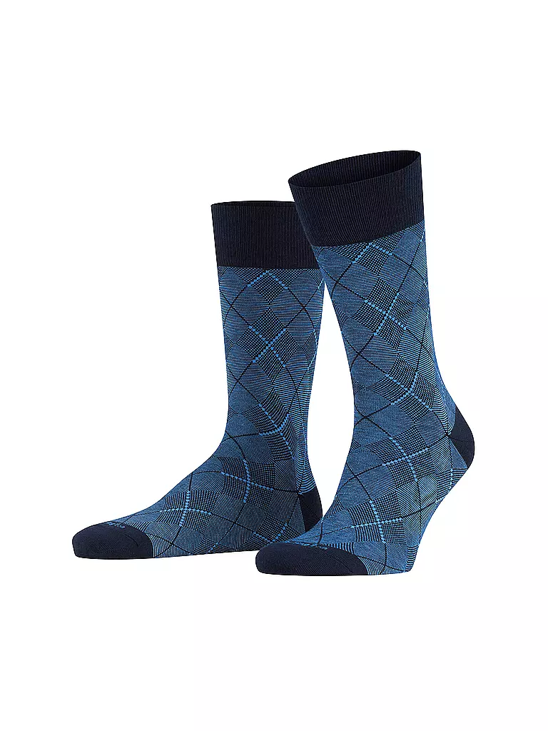 BURLINGTON | Herren Socken CARRINGTON 40-46  marine | blau