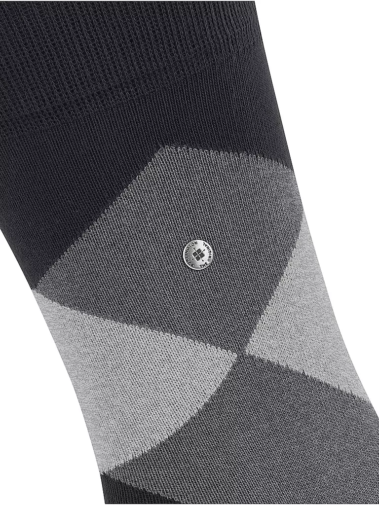 BURLINGTON | Herren Socken CLYDE 40-46 black | schwarz