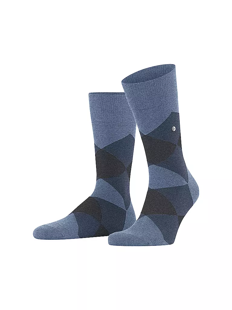 BURLINGTON | Herren Socken CLYDE 40-46 light jeans | blau