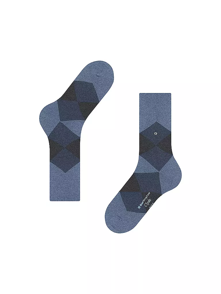 BURLINGTON | Herren Socken CLYDE 40-46 light jeans | blau