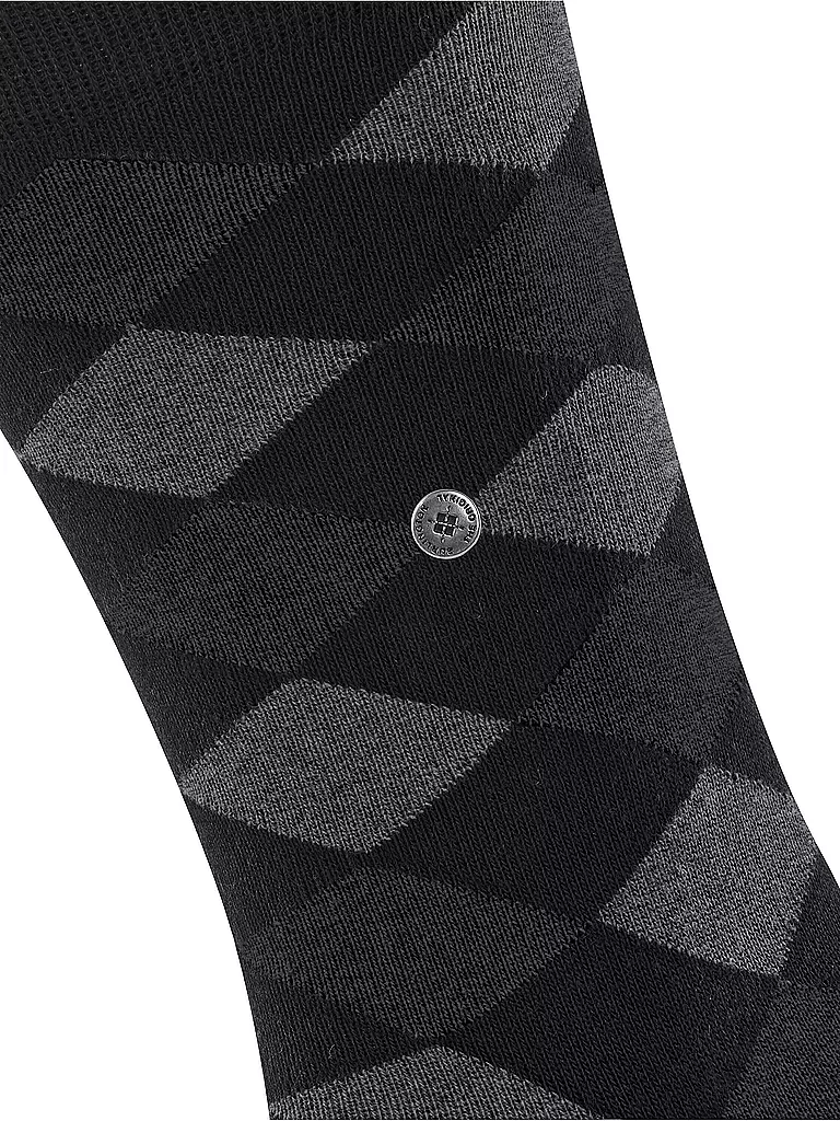 BURLINGTON | Herren Socken DANNY 40-46 black | schwarz