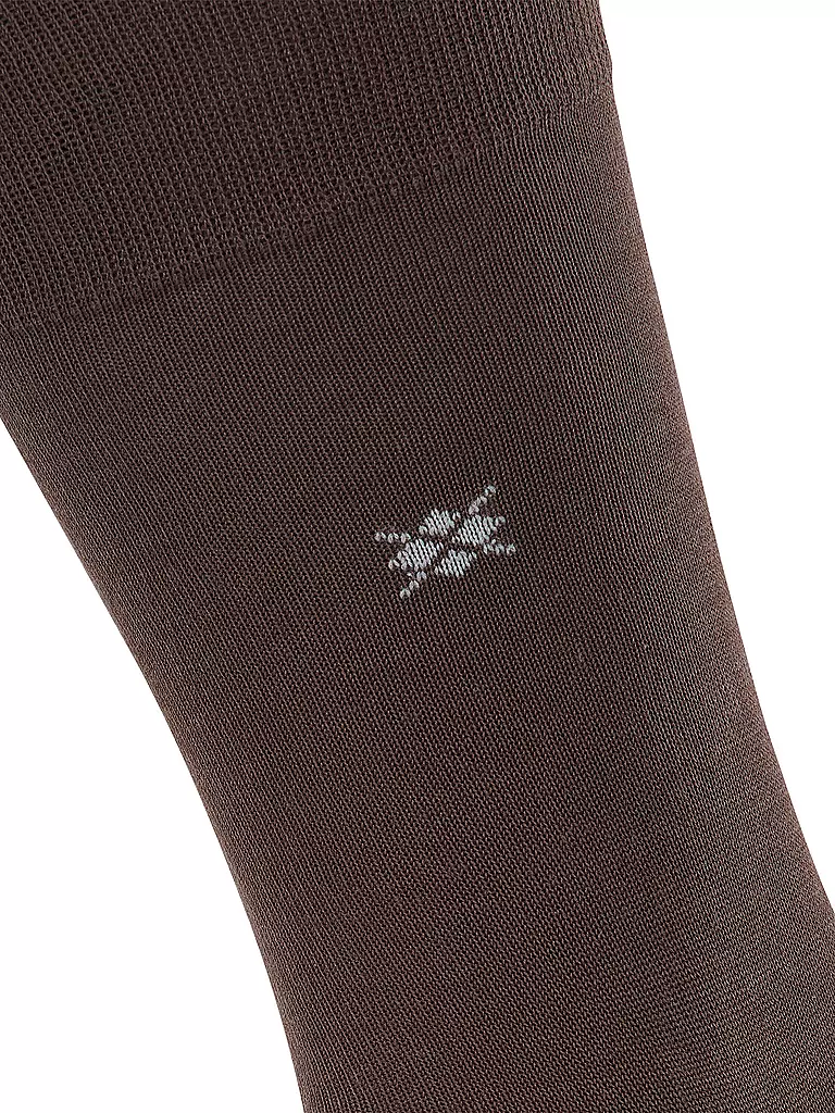 BURLINGTON | Herren Socken DUBLIN SO 40-46 chocolate | hellblau